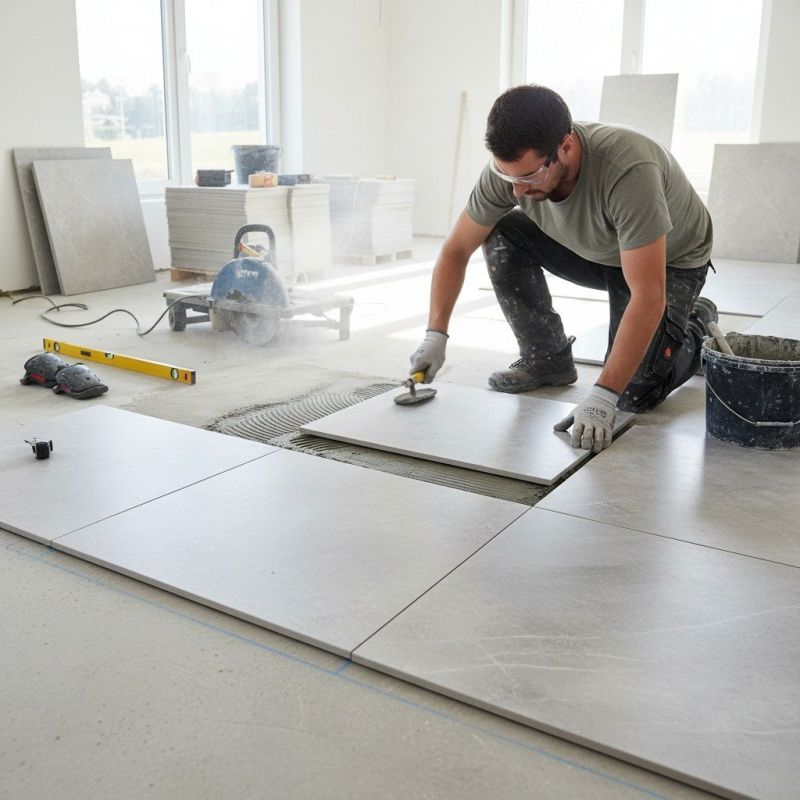Tile Floor Replacement in Fredericksburg, VA