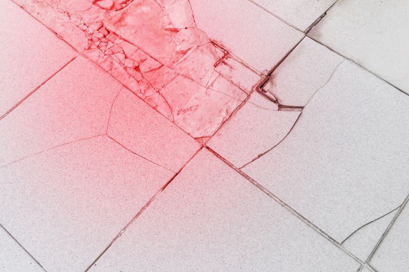Tile Grout Crack Repair